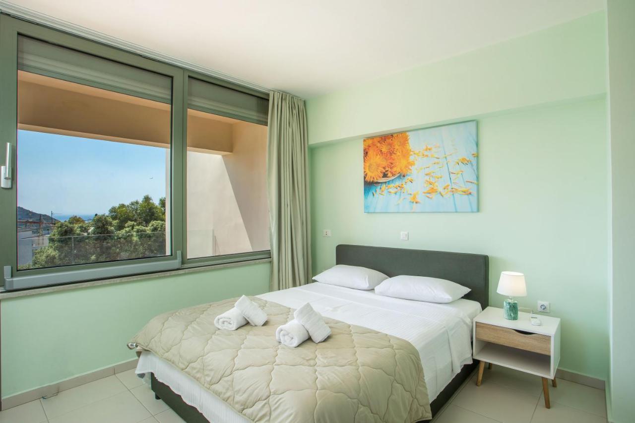 Eden Sunflower - Luxurious Apartment With Sea View Родос Экстерьер фото